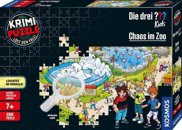 Krimipuzzle Die drei ??? Kids Chaos im Zoo