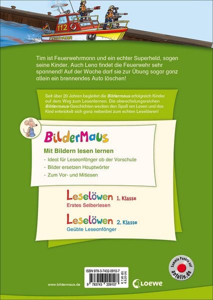 Produktbild: Bildermaus - Feuerwehrgeschichten