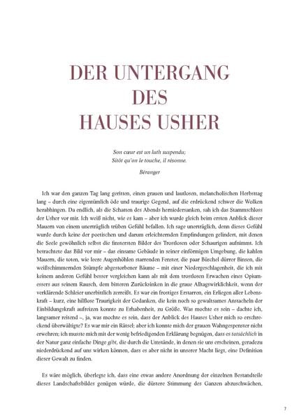 Produktbild: Der Untergang des Hauses Usher (illustrierter Roman)