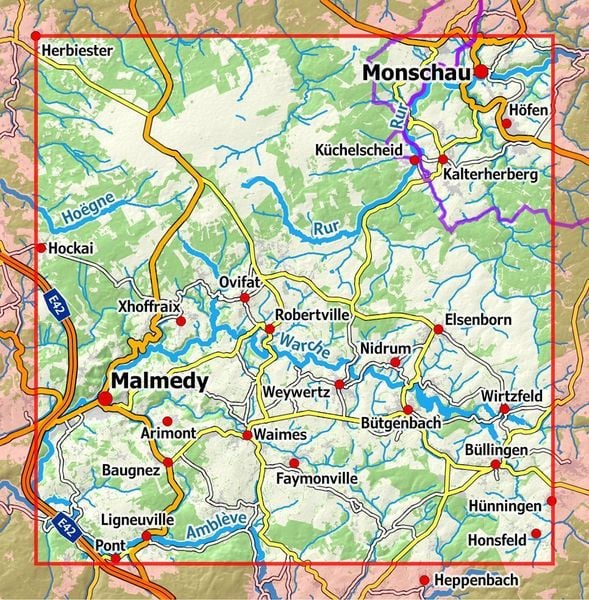 Produktbild: Eifelwandern 6 - B&uuml;tgenbach, Malmedy
