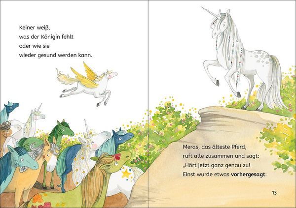 Produktbild: Lesel&ouml;wen 1. Klasse - Die Insel der magischen Pferde