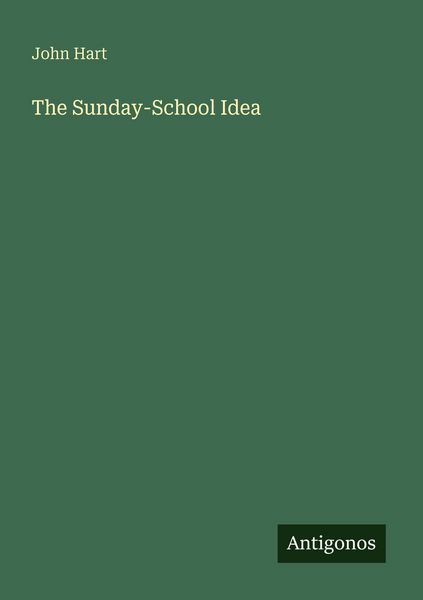 Produktbild: The Sunday-School Idea