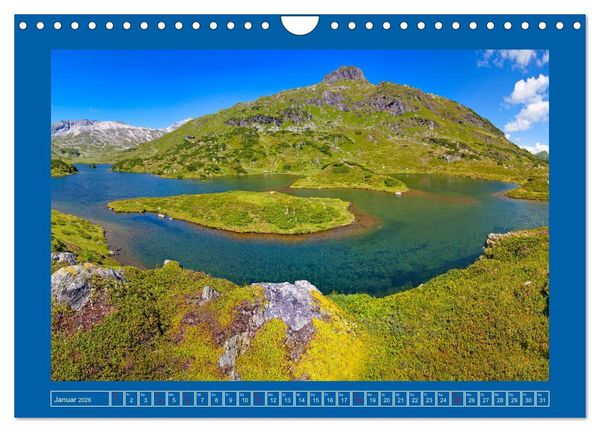 Produktbild: Die Giglachseen (Wandkalender 2026 DIN A4 quer), CALVENDO Monatskalender