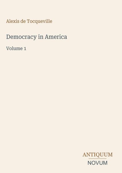 Produktbild: Democracy in America