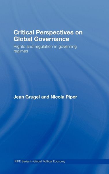 Produktbild: Critical Perspectives on Global Governance