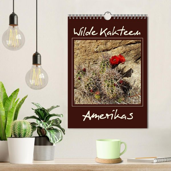 Produktbild: Wilde Kakteen Amerikas (Wandkalender 2026 DIN A4 hoch), CALVENDO Monatskalender