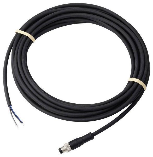 Produktbild: TRU COMPONENTS TC-13752044 Anschlussleitung M8 x 1 Stecker, gerade 5 m Polzahl Sensoren: 5 1 St.