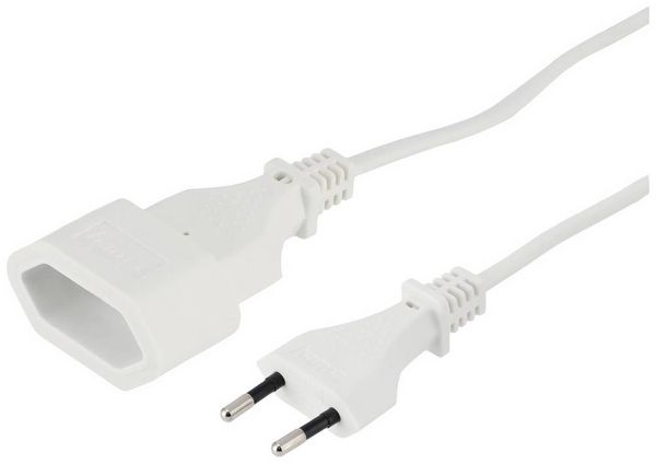 Produktbild: Hama 00223263 Strom Verl&auml;ngerungskabel Wei&szlig; 5m