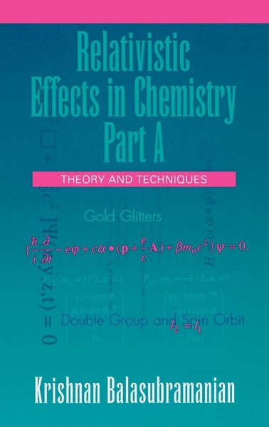 Produktbild: Relativistic Effects in Chemistry