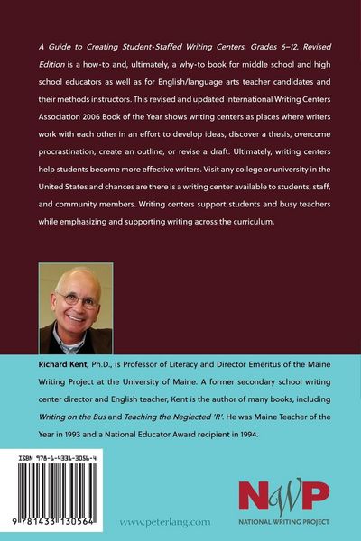 Produktbild: A Guide to Creating Student-Staffed Writing Centers, Grades 6&ndash;12, Revised Edition