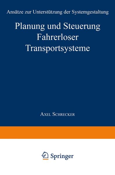 Produktbild: Planung und Steuerung Fahrerloser Transportsysteme