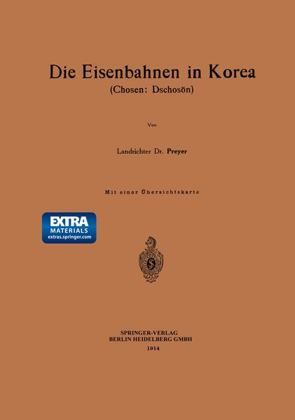 Produktbild: Die Eisenbahnen in Korea