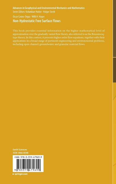 Produktbild: Non-Hydrostatic Free Surface Flows
