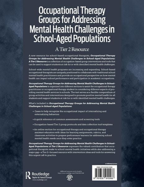 Produktbild: Occupational Therapy Groups for Addressing Mental Health Challenges in School-Aged Populations