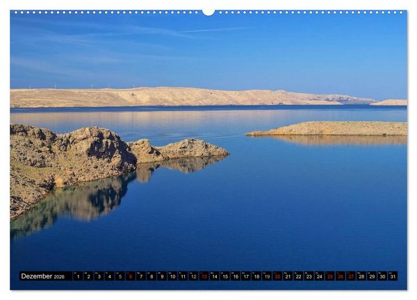 Produktbild: Kvarner Golf - Kroatien (hochwertiger Premium Wandkalender 2026 DIN A2 quer), Kunstdruck in Hochglanz