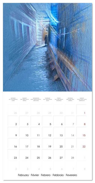 Produktbild: Impressions pastel (Calendrier mural carr&eacute; 2026 30x30 cm) Calendrier double avec une page pour vos prises de notes