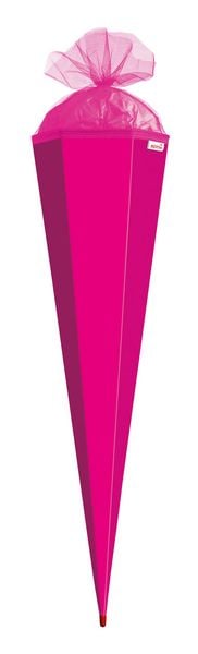 Produktbild: Bastel-Schult&uuml;te farblich mit Verschluss 85cm pink