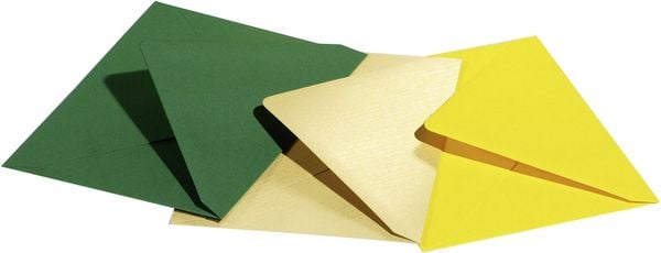 Produktbild: Folia Klappkarten/Doppelkarten f&uuml;r Einladungen, Gl&uuml;ckwunsch- oder Gru&szlig;karten, 10,5x15cm, himmelblau, 5 Karten + Kuverts + Einlagen