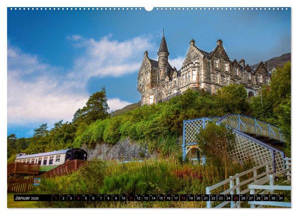 Produktbild: Blickpunkte SCHOTTLAND (Wandkalender 2026 DIN A2 quer), CALVENDO Monatskalender