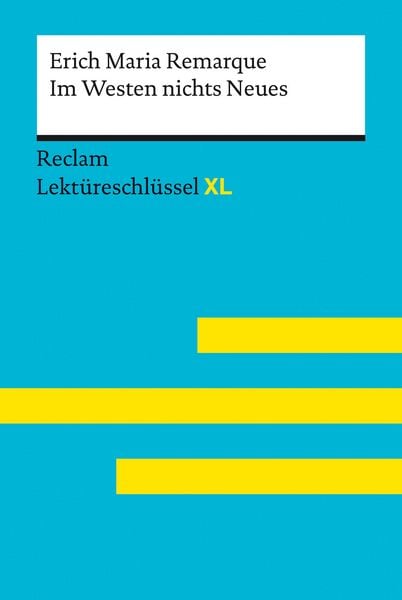 Produktbild: Im Westen nichts Neues von Erich Maria Remarque