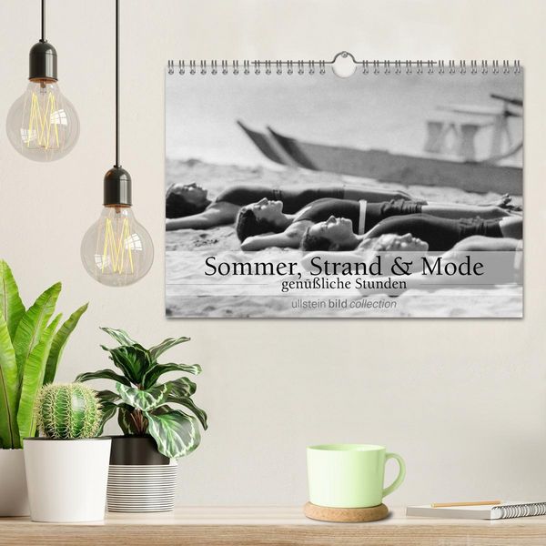 Produktbild: Sommer, Strand und Mode - gen&uuml;&szlig;liche Stunden (Wandkalender 2026 DIN A4 quer), CALVENDO Monatskalender