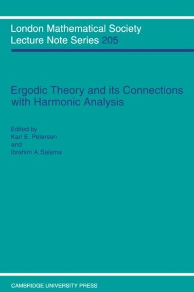 Produktbild: Ergodic Theory and Harmonic Analysis