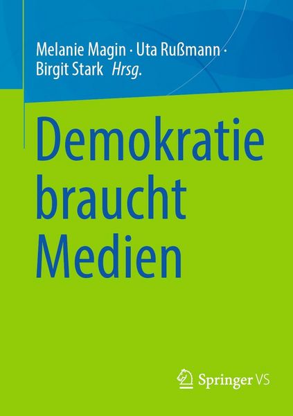 Produktbild: Demokratie braucht Medien