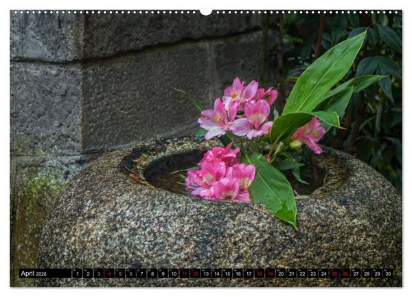 Produktbild: Kyotos Tempel - Bilder aus Japan (hochwertiger Premium Wandkalender 2026 DIN A2 quer), Kunstdruck in Hochglanz