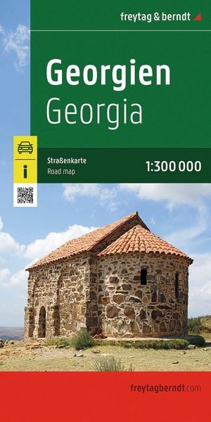 Produktbild: Freytag & berndt Stra&szlig;enkarte Georgien 1:300.000