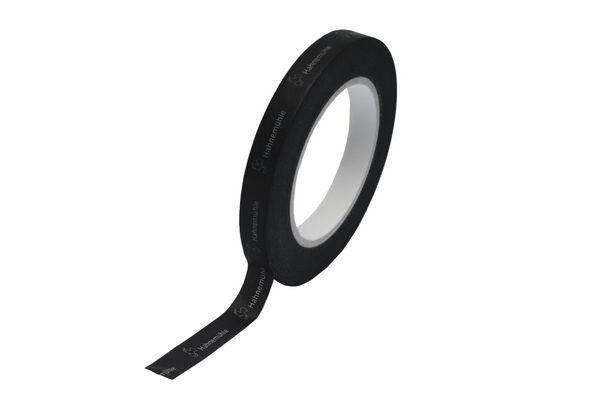 Produktbild: Hahnem&uuml;hle Masking Tape schwarz, 6 mm x 20m