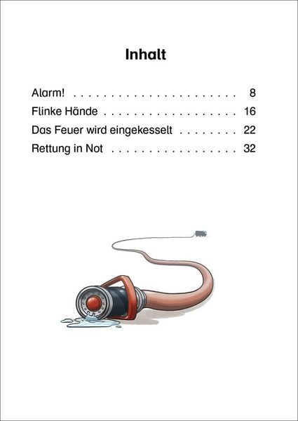 Produktbild: Lesel&ouml;wen 1. Klasse - Achtung, Feuerwehr im Einsatz!
