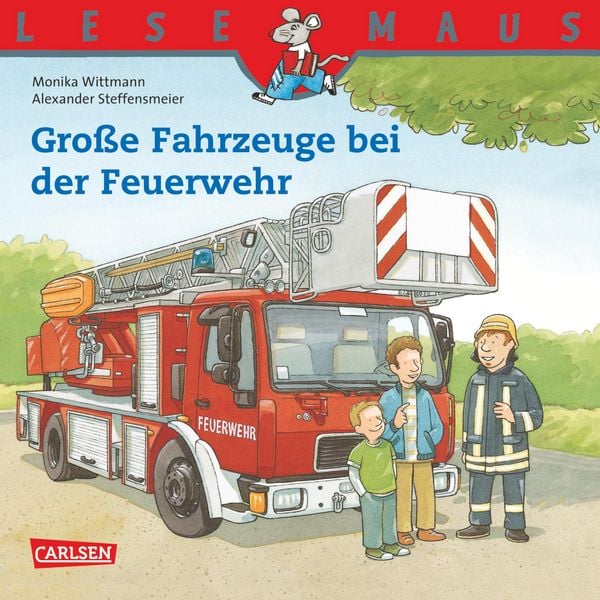 Produktbild: LESEMAUS: Gro&szlig;e Fahrzeuge bei der Feuerwehr