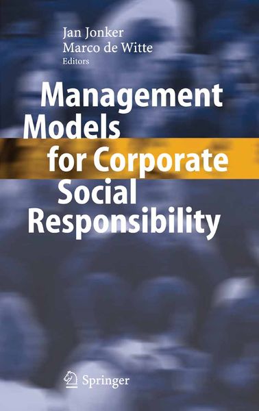 Produktbild: Management Models for Corporate Social Responsibility