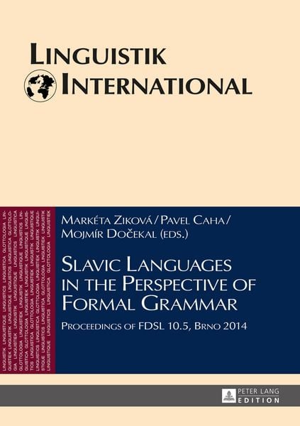 Produktbild: Slavic Languages in the Perspective of Formal Grammar