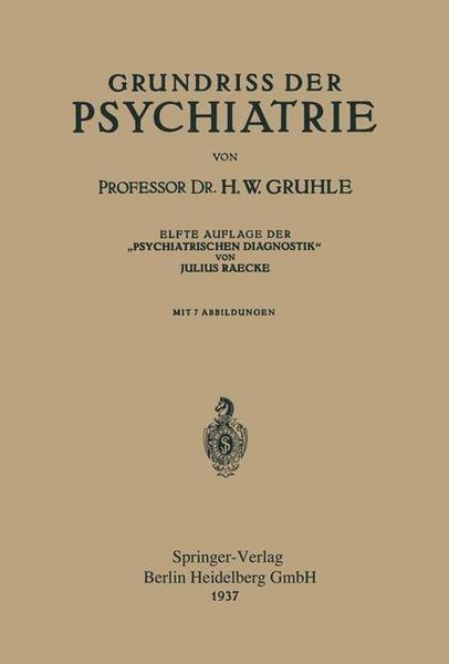 Produktbild: Grundriss der Psychiatrie