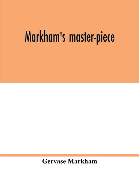 Produktbild: Markham's master-piece