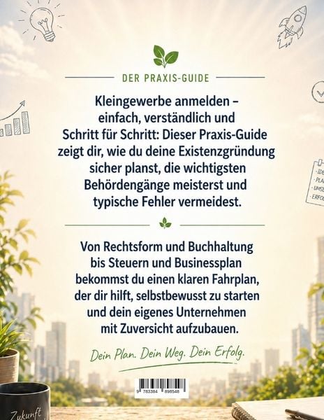 Produktbild: Mikulaschek, D: Kleingewerbe anmelden - der Praxis-Guide
