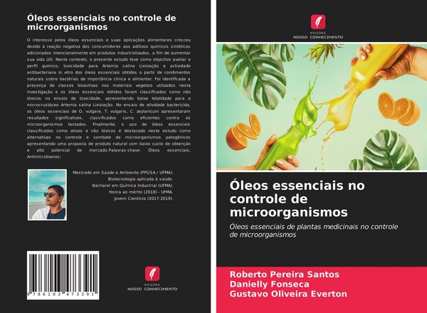 Produktbild: &Oacute;leos essenciais no controle de microorganismos