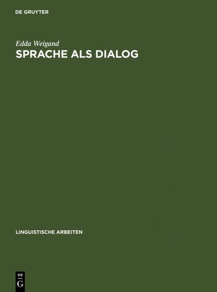 Produktbild: Sprache als Dialog