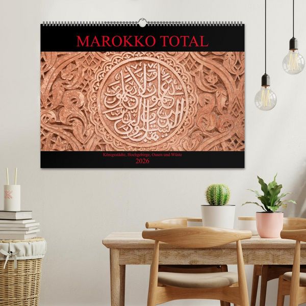 Produktbild: Marokko total (Wandkalender 2026 DIN A2 quer), CALVENDO Monatskalender