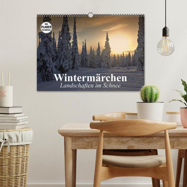 Produktbild: Winterm&auml;rchen. Landschaften im Schnee (Wandkalender 2026 DIN A3 quer), CALVENDO Monatskalender