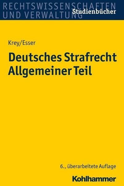 Produktbild: Deutsches Strafrecht Allgemeiner Teil