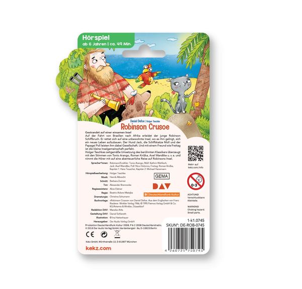 Produktbild: Robinson Crusoe als Kekz
