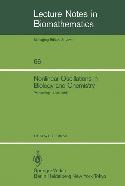 Produktbild: Nonlinear Oscillations in Biology and Chemistry