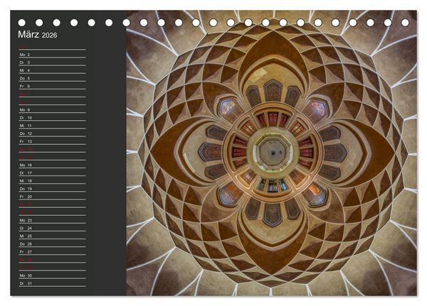 Produktbild: Orientalische Architektur - Verzaubernd (Tischkalender 2026 DIN A5 quer), CALVENDO Monatskalender