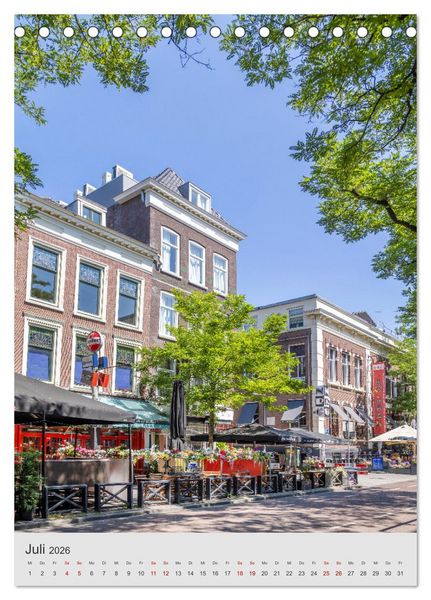 Produktbild: ROTTERDAM Impressionen bei Tag und Nacht (Tischkalender 2026 DIN A5 hoch), CALVENDO Monatskalender