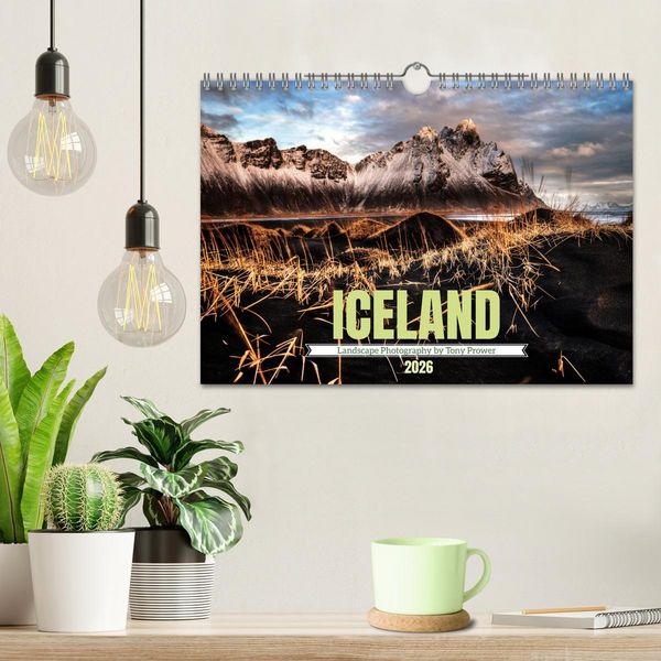 Produktbild: Natural scenery of Iceland (Wall Calendar 2026 DIN A4 landscape), CALVENDO 12 Month Wall Calendar