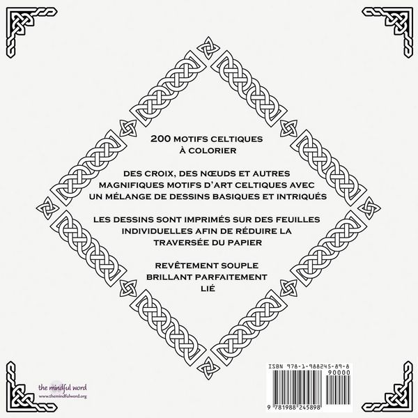 Produktbild: Livre de coloriage motifs celtiques pour adultes