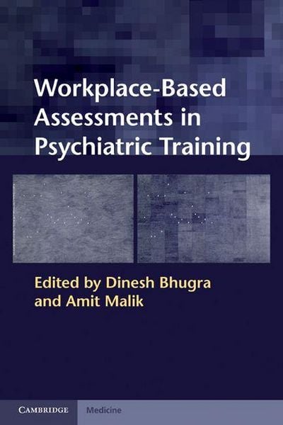 Produktbild: Workplace-Based Assessments in Psychiatric Training