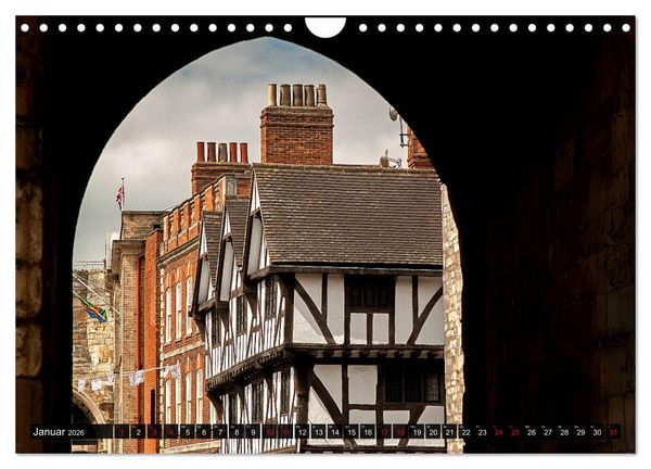 Produktbild: England - Faszinierende Kulturlandschaften (Wandkalender 2026 DIN A4 quer), CALVENDO Monatskalender